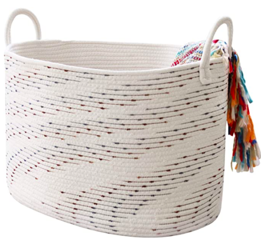 produit coresponsable, panier en coton 100% naturel